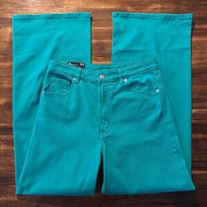 H&M Women’s 10 30 x 31 Wide Leg Jeans Denim Pants High Rise Cotton Stretch